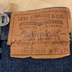 Levi’s orange tag Jeans made in the USA